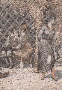 kaprisli kraliçe by Hinko Smrekar